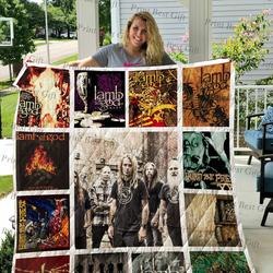 Lamb Of God Albums Cover Poster Quilt Blanket and Home Decor