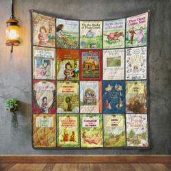 Laura Ingalls Wilder Books Clp0511154Q Quilt Blanket and Home Decor
