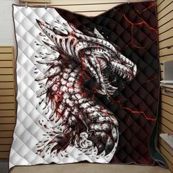 Lava Dragon JM12 NTTH011298 3D Customized Quilt and Home Decor