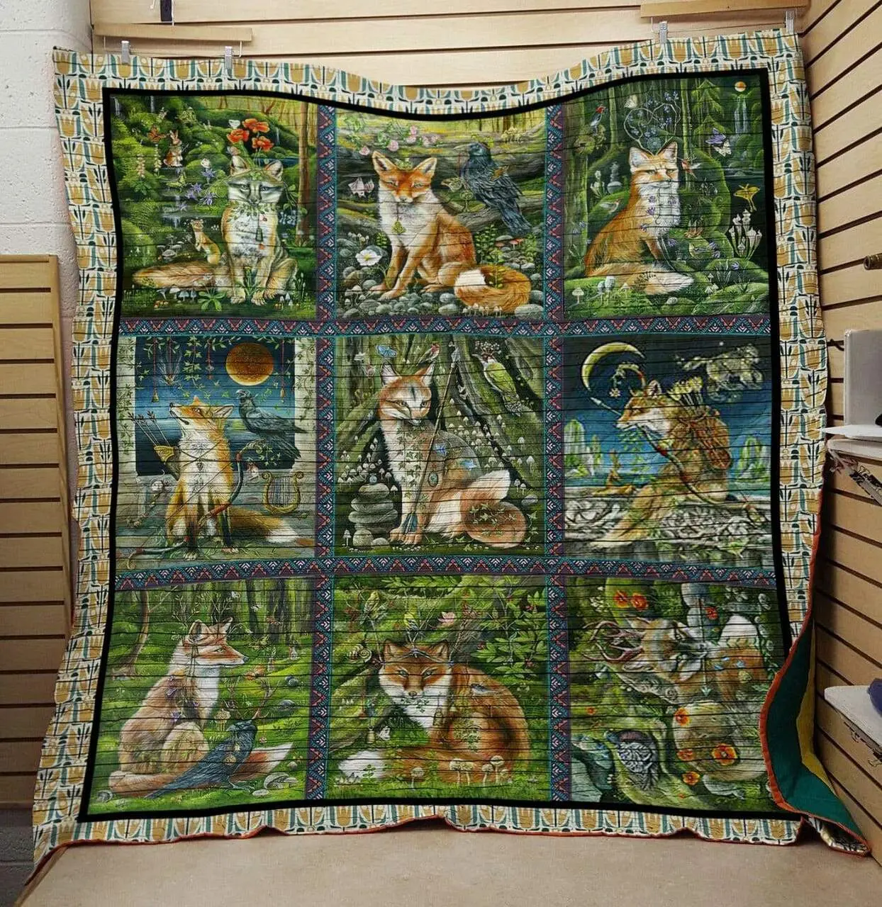 Lazy Fox Quilt and Home Decor