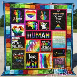 Lbgt Quilt Blanket  Quilt and Home Decor
