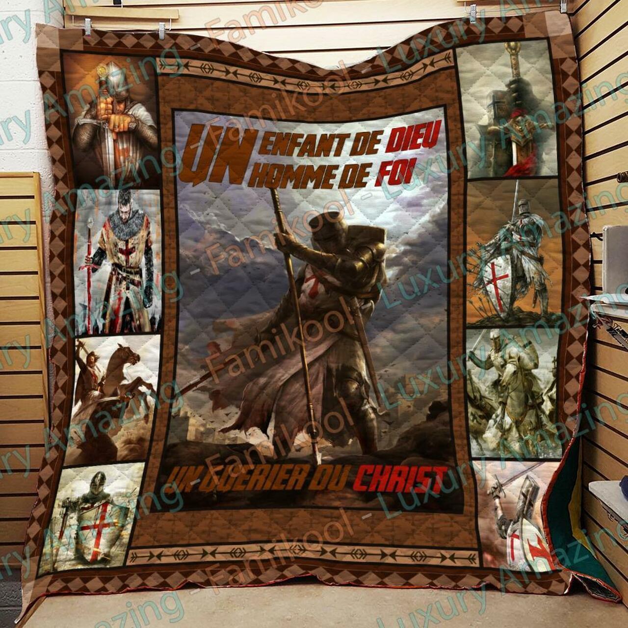 Lda Knight Templar Quilt and Home Decor