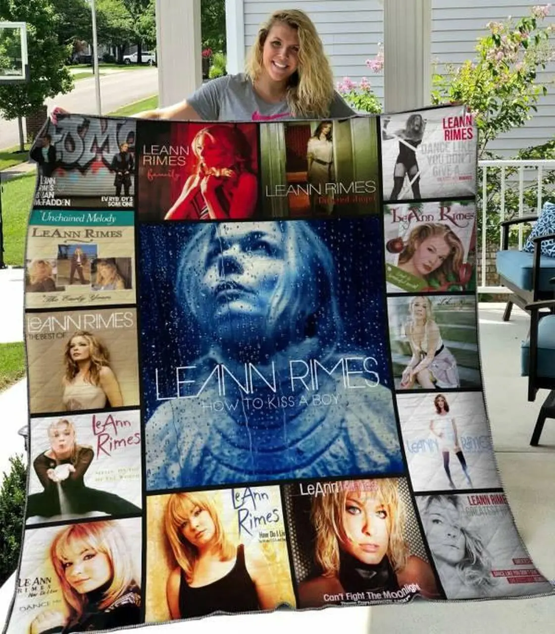 Leann Rimes Quilt Blanket Hvt080616 Quilt and Home Decor