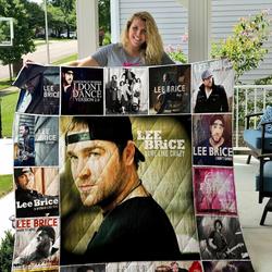 Lee Brice Quilt Blanket 0973 and Home Decor