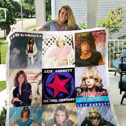 Leif Garrett Quilt Blanket 0960 and Home Decor