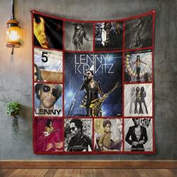 Lenny Kravitz Style 2 Quilt Blanket and Home Decor