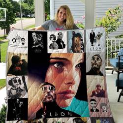 Léon: The Professional T-Shirt Quilt Blanket and Home Decor
