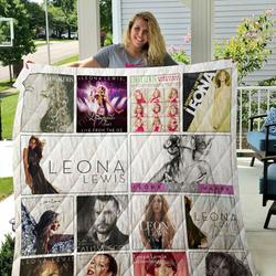 Leona Lewis Albums Quilt Blanket Ver14 and Home Decor