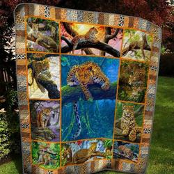 Leopard Bs1204 6 Quilt Blanket  Quilt and Home Decor