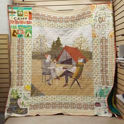 LetS Go Camping Quilt and Home Decor