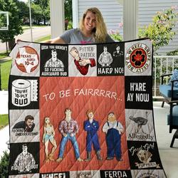 Letterkenny Quilt Blanket and Home Decor