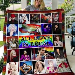 Lgbt Quilt Blanket Hvt080618  Quilt and Home Decor