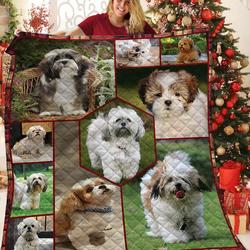 Lhasa Apso Quilt Kco and Home Decor