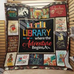 Librarian Quilt Blanket Dhc06021357Td and Home Decor