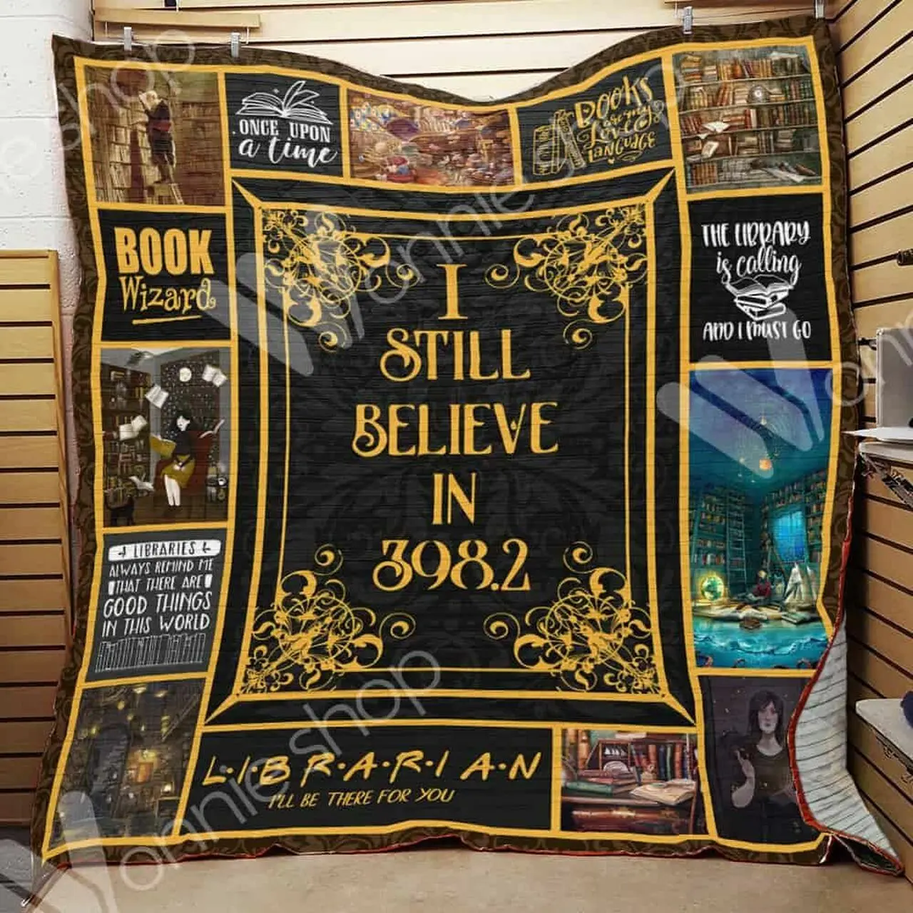 Librarian Quilt Blanket Dhc06021362Td and Home Decor
