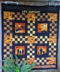 Life Support Soldier Quilt Tdh22602 Fuct2108 and Home Decor