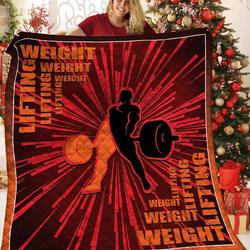 Lifting Weight Quilt Jzm and Home Decor