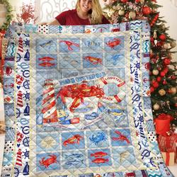 Lighthouse Blaket Quilt Jwz and Home Decor