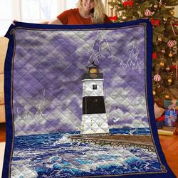 Lighthouse Quilt Jxy and Home Decor