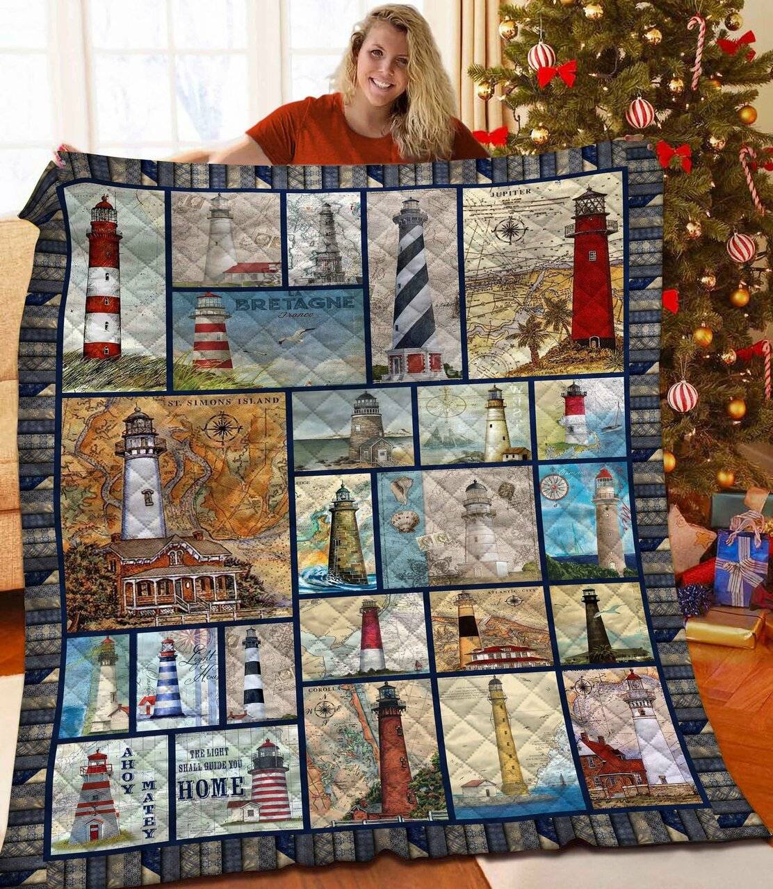 Lighthouse Quilt Jyd and Home Decor