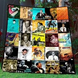 Liha Tml310713 Lionel Hampton Quilt Blanket  Quilt and Home Decor
