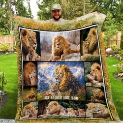 Like Father Like Son Washable Quilt 1203 - P35 and Home Decor