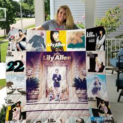 Lily Allen Albums Quilt Blanket For Fans Ver 17 and Home Decor