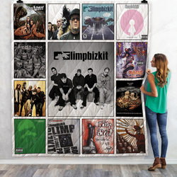 Limp Bizkit Albums Quilt Blanket Ver13 and Home Decor
