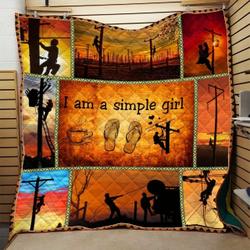 Lineman Quilt Bel and Home Decor