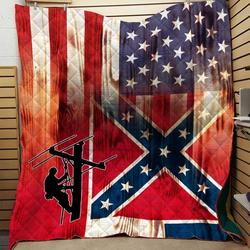 Lineman Quilt Blanket Dhc0910752Vt and Home Decor