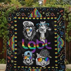 Lion Bear Tiger Clt130629 Quilt Blanket and Home Decor