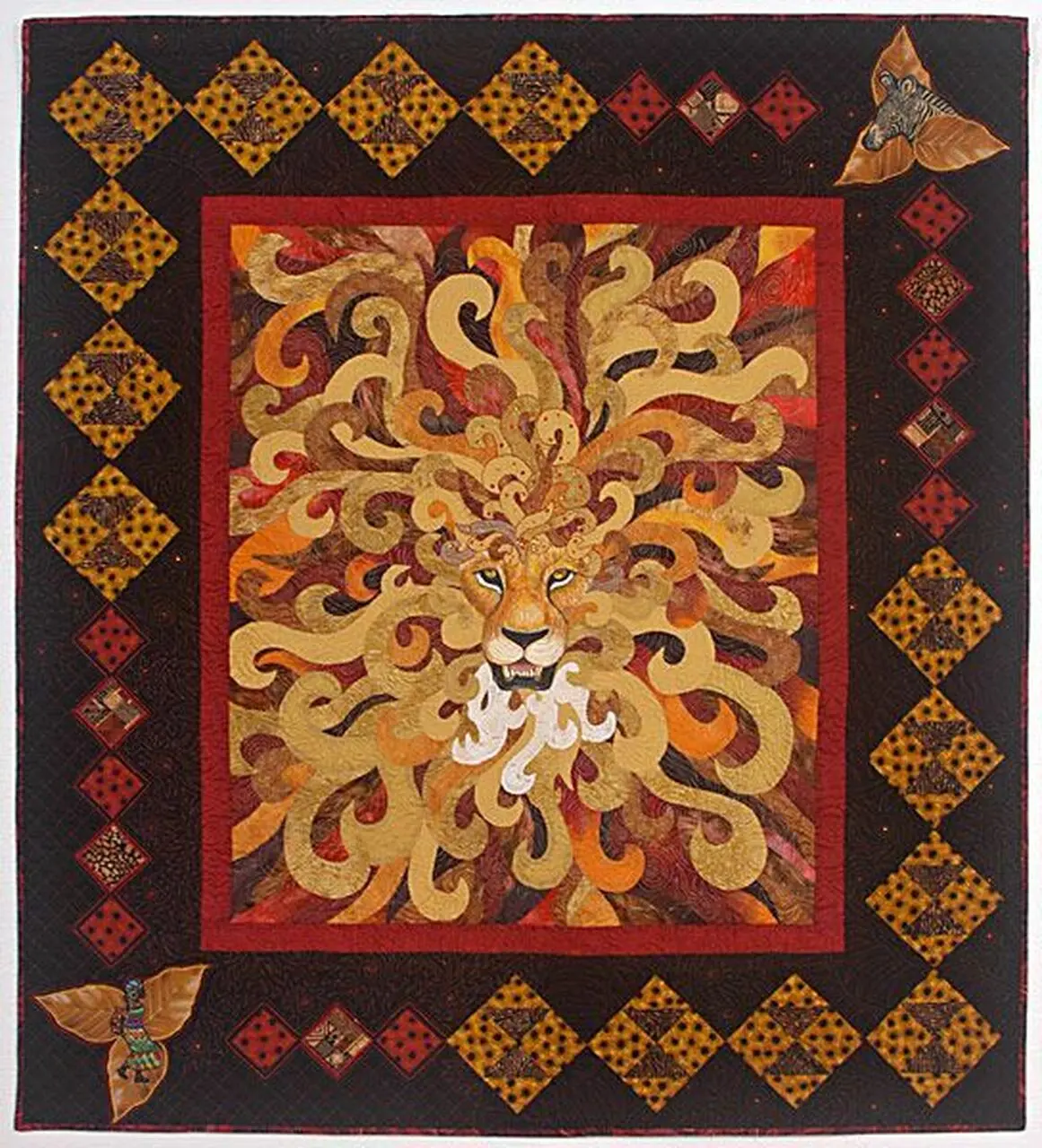 Lion Clm260629 Quilt Blanket and Home Decor