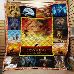 Lion King Tribute Quilt Blanket and Home Decor