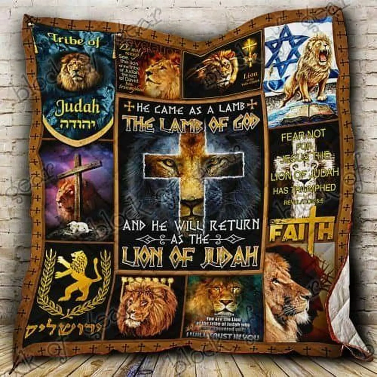 Lion Of Judah Cl19100521Mdq Quilt Blanket and Home Decor