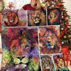 Lion Quilt Jod and Home Decor