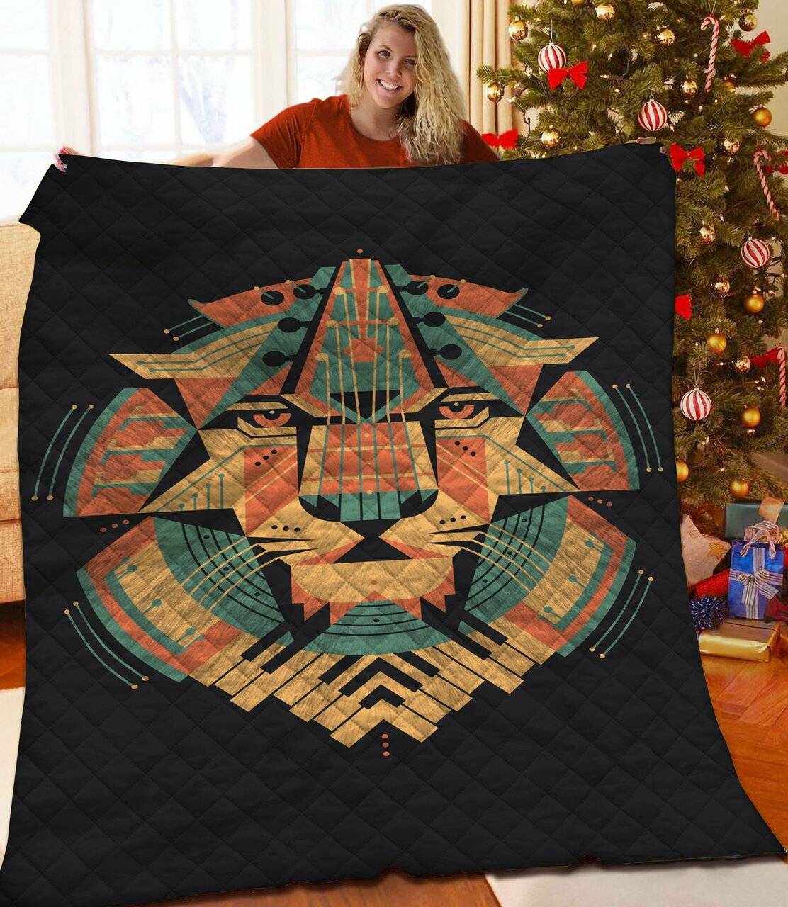 Lion Quilt Jpr and Home Decor