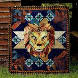 Lion Tl130527 Quilt Blanket and Home Decor