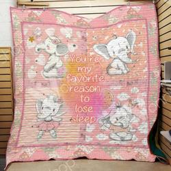 Little Elephants Hur Quilt Cysigo and Home Decor