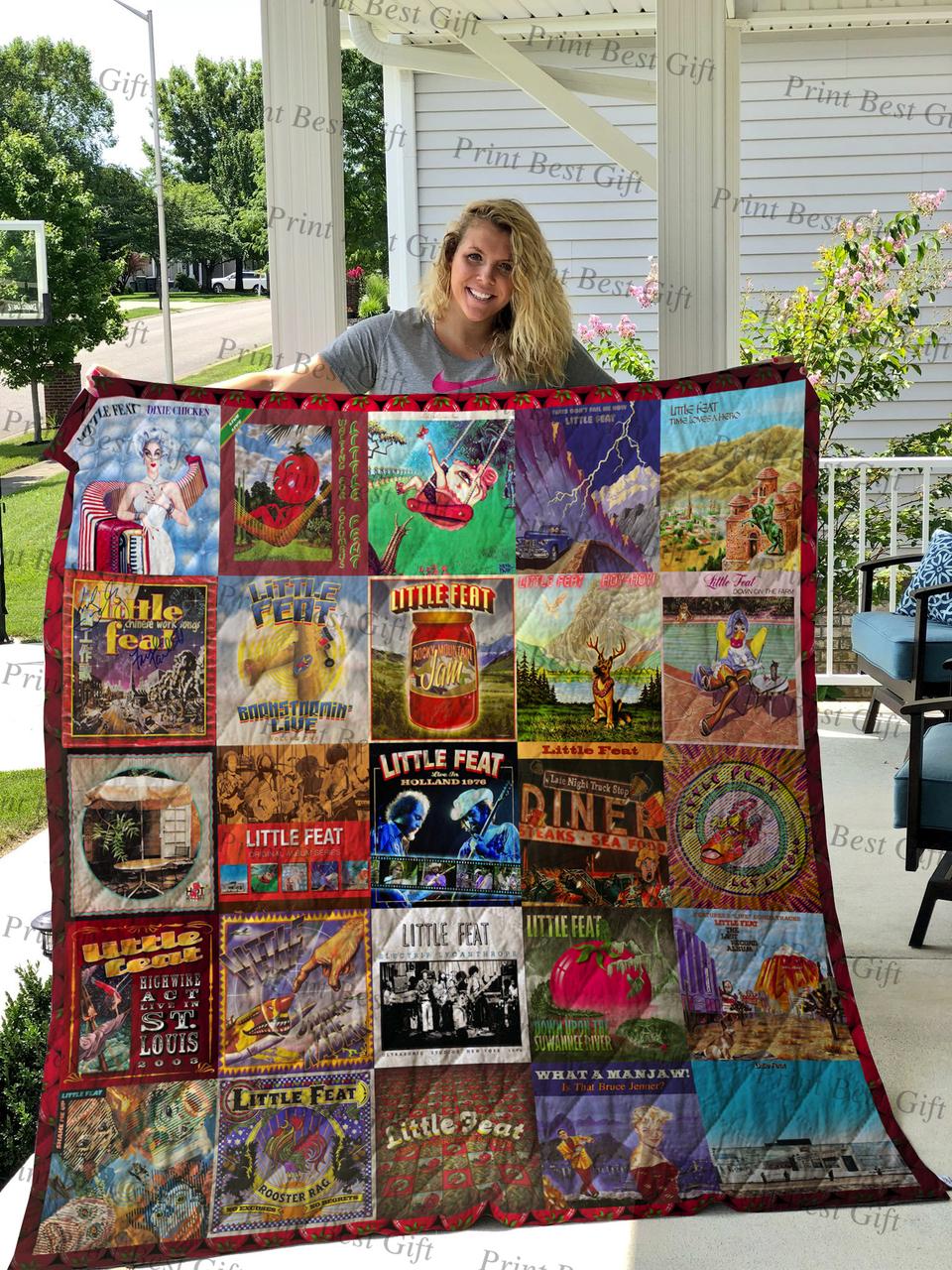Little Feat Albums Cover Poster Quilt 2 and Home Decor