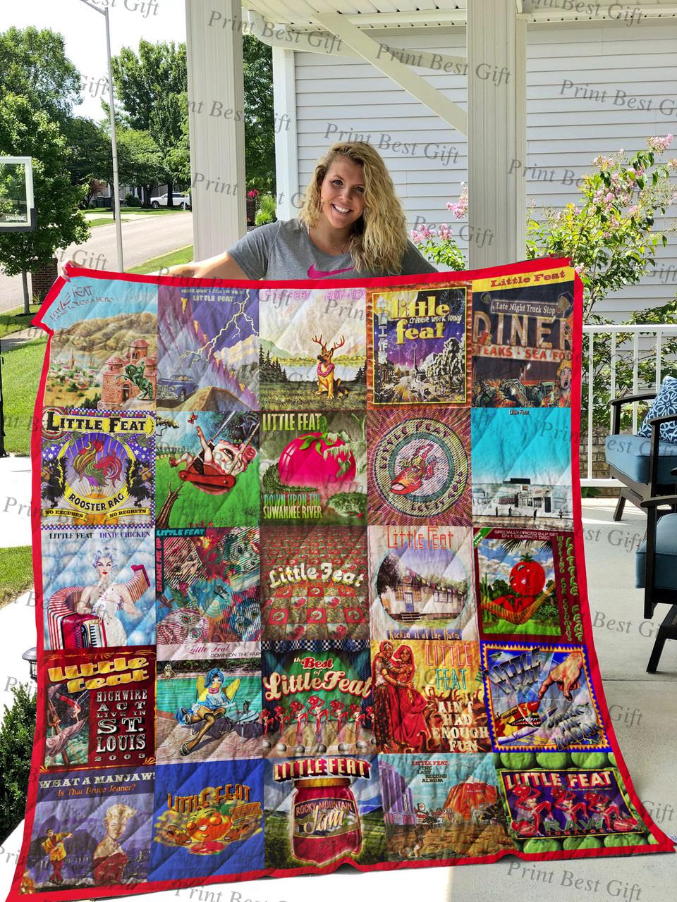 Little Feat Albums Cover Poster Quilt and Home Decor