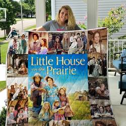 Little House On The Prairie Quilt Blanket 01072 and Home Decor