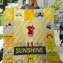 Little Miss Sunshine Quilt Blanket M040616  Quilt and Home Decor