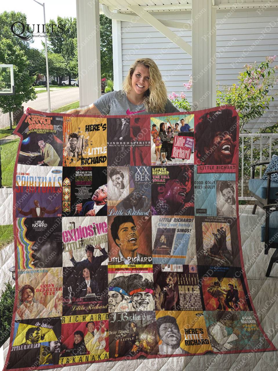 Little Richard Albums Quilt Blanket For Fans Ver 25 and Home Decor