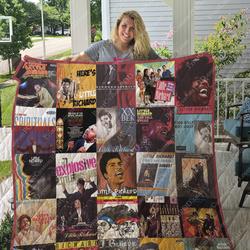 Little Richard Albums Quilt Blanket For Fans Ver 25 and Home Decor
