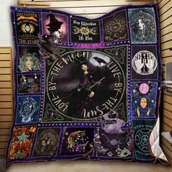 Live By The Sun Love By The Moon Witchcraft Quilt Jma and Home Decor