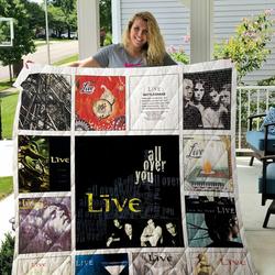 Live Singles Quilt Blanket 01 and Home Decor