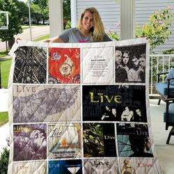 Live Singles Quilt Blanket 02 and Home Decor