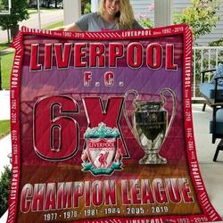 Liverpool Fc Quilt Blanket and Home Decor