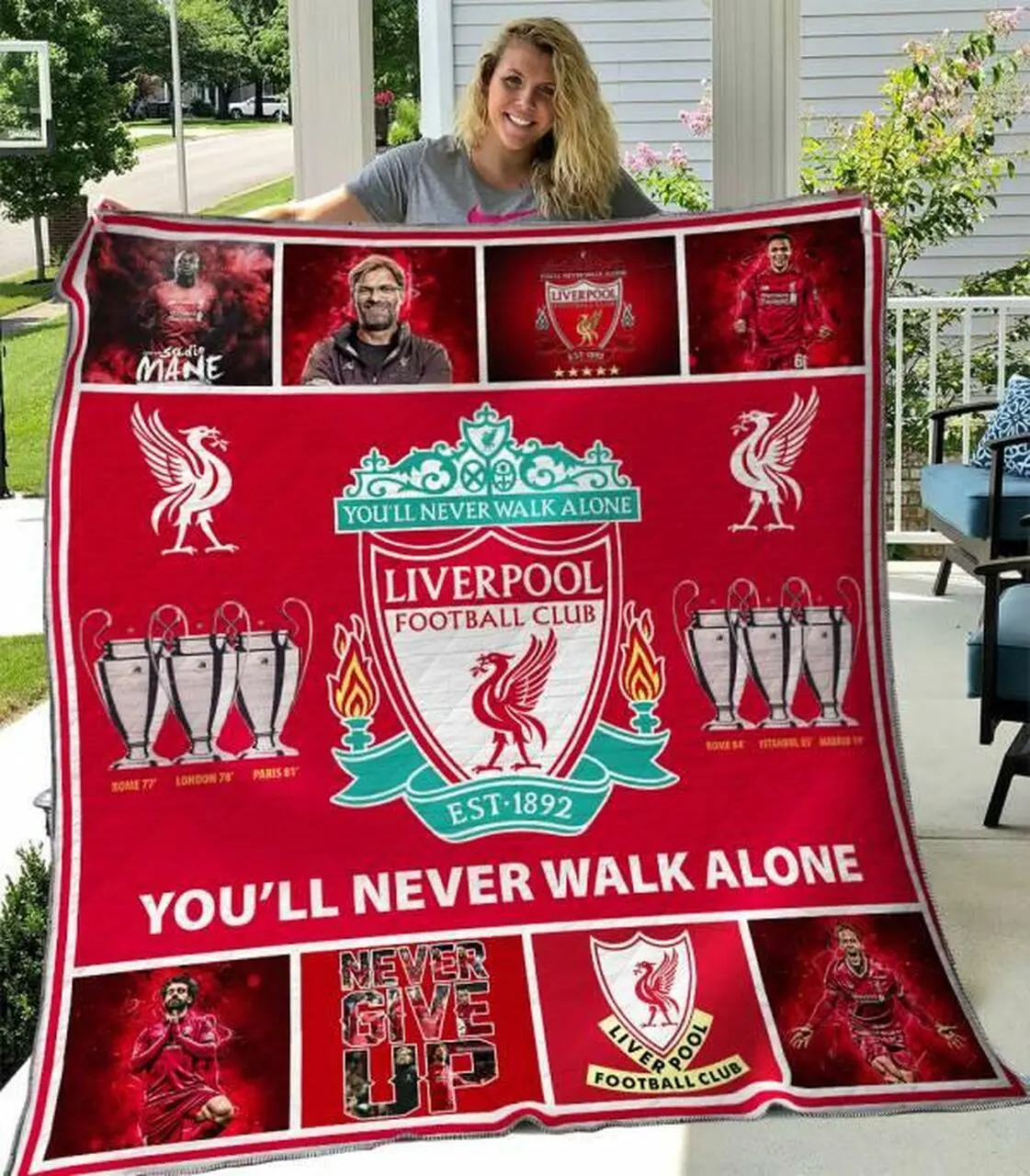 Liverpool Quilt Blanket B020607 Quilt and Home Decor