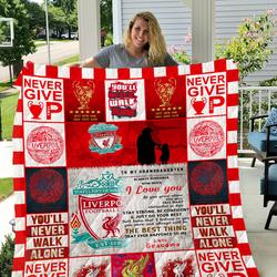 Liverpool - To My Granddaughter - Love Grandmom Quilt and Home Decor